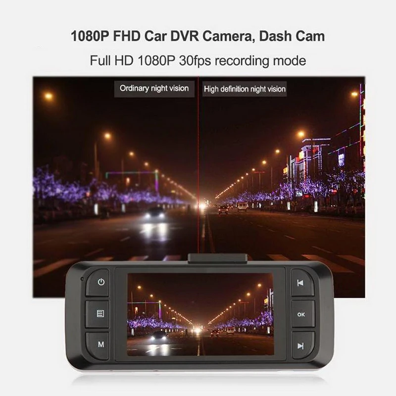Автомобильная семейная стандартная камера 2 7 &quot1080P Full HD видеорегистратор с