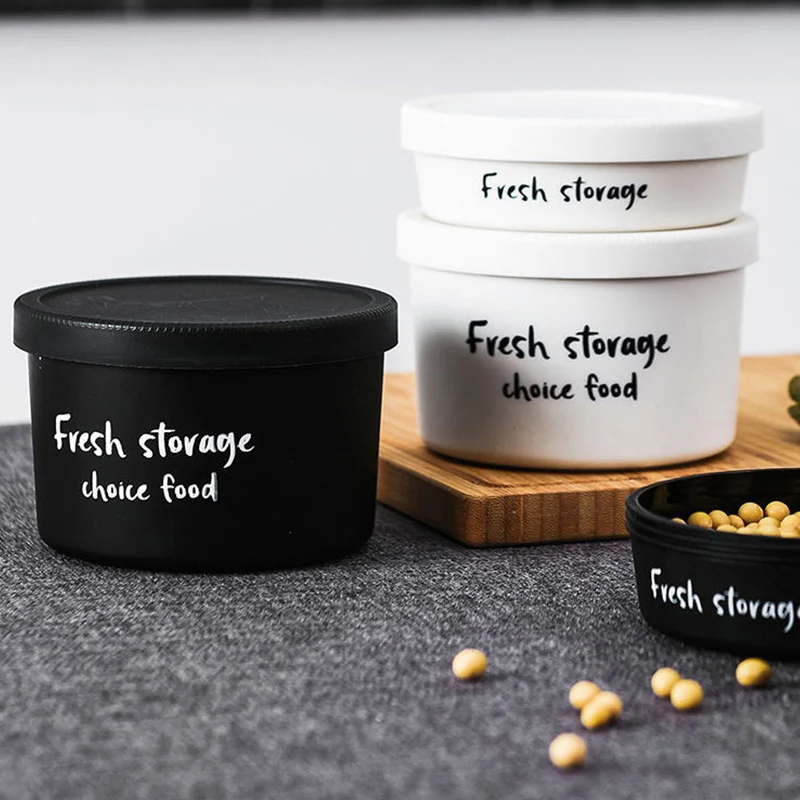 Кухонная герметичная банка пластиковая коробка для хранения продуктов бытовой