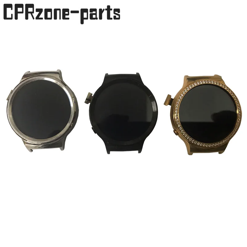 Черный/серебристый с рамкой для Huawei Watch 1 го поколения ЖК дисплей сенсорным