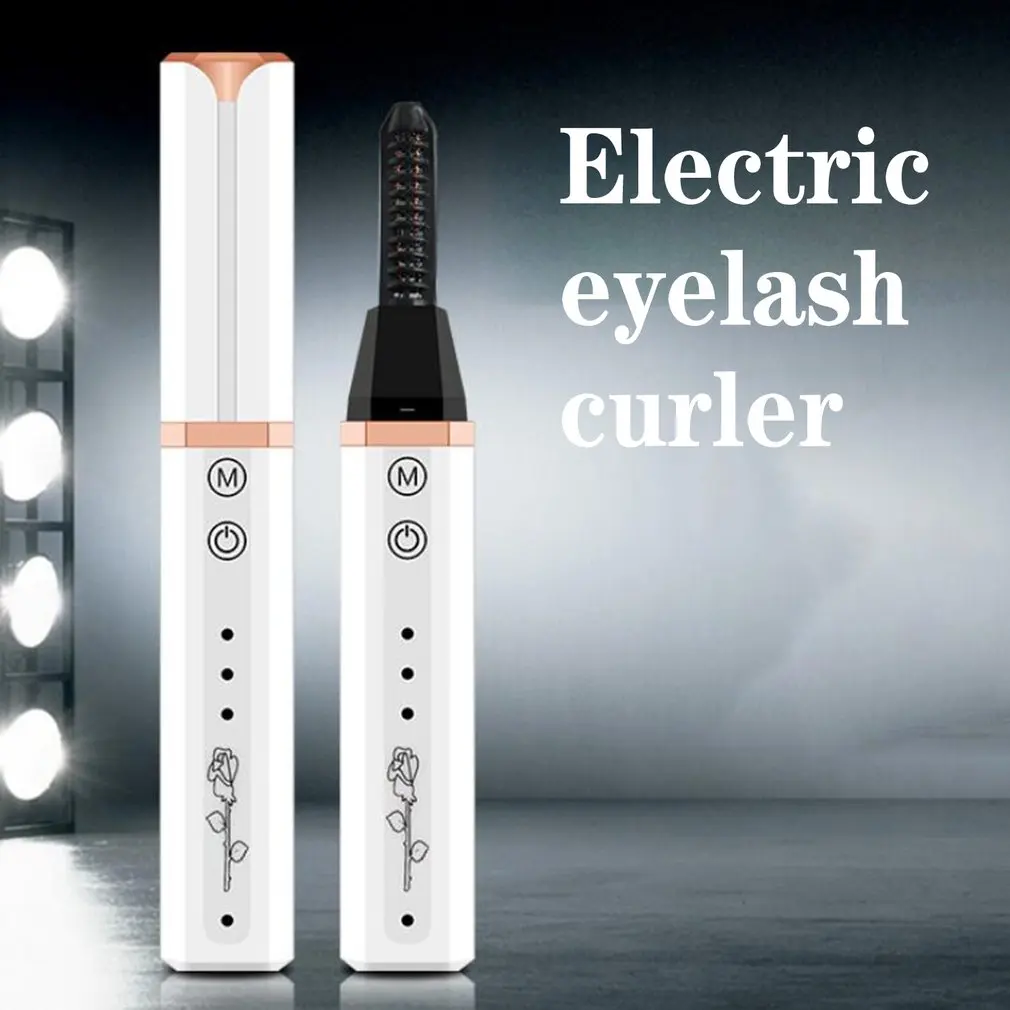 

Beauty Tool Set Eyelash Clip Electric Eyelash Curler 10 Seconds Fast Warm-up Anti Scalding Design Eyelash Curler