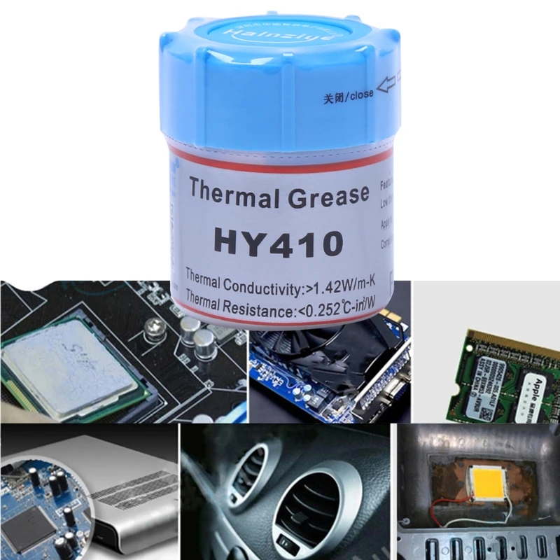10g HY410 CN10 Термальность смазка CPU Чипсет охлаждения соединение силиконовая паста 1