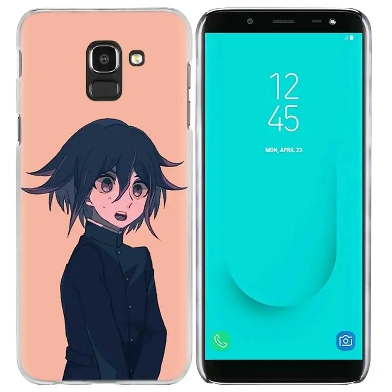 Danganronpa мультфильм чехол для samsung Galaxy A50 A80 A70 A60 A40 A30 A20 A20e A10 A9 A7 A6 Note 8, 9, 10, плюс 5G прочное портмоне