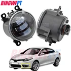 2 шт.пара Противотуманные фары в сборе супер ярсветодиодный ные Противотуманные фары для Renault Fluence L30 салон 2010-2015 для Renault Grand Scenic 04-15