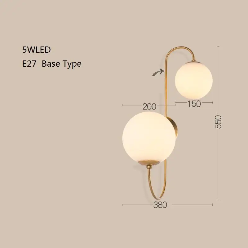 Лампа Cama туалетный столик настенный светильник для дома спальни | Лампы и