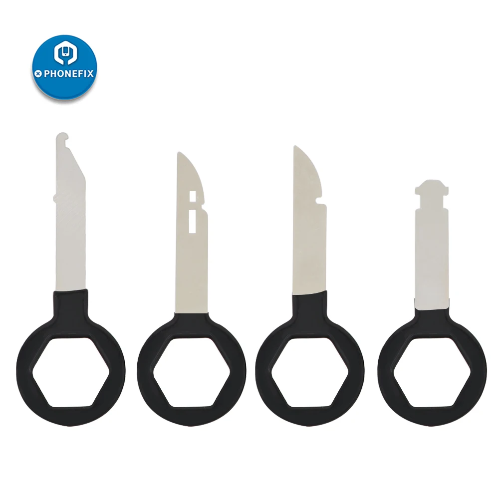 4 шт. автомобильное радио снятие магнитолы ключи для инструментов Audi Volkswagen VW Авто