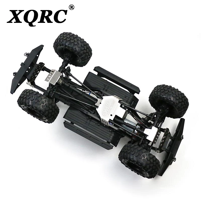 

XQRC Trx4 standless steel chase armor axle protector skid plate for 1 / 10 RC crawler traxxas trx-4 guard Mustang G500