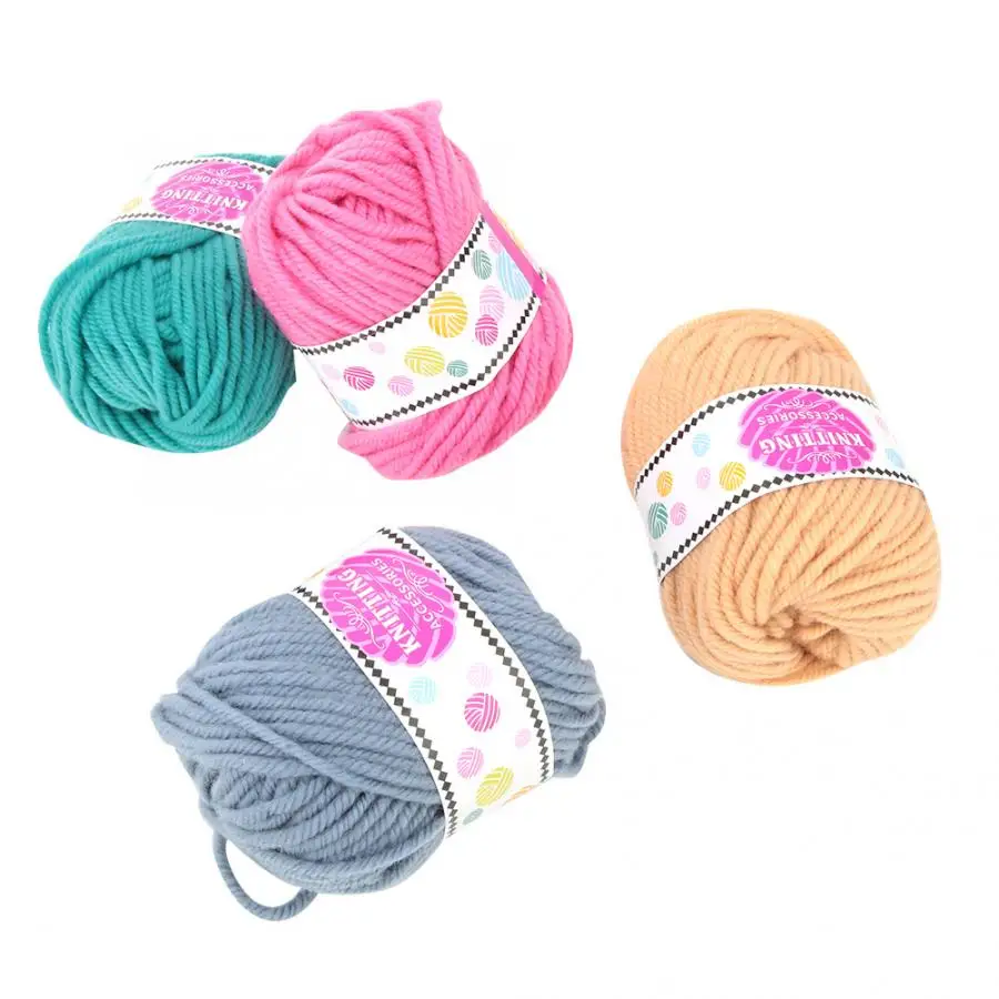 Пряжа &quotсделай сам&quot шерсть вязание крючком грубая акриловая пряжа для вязания