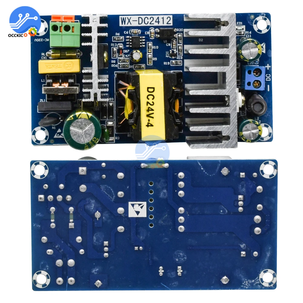 Модуль электропитания переменного тока 110 В 220 в постоянный ток 24 6A 8A плата