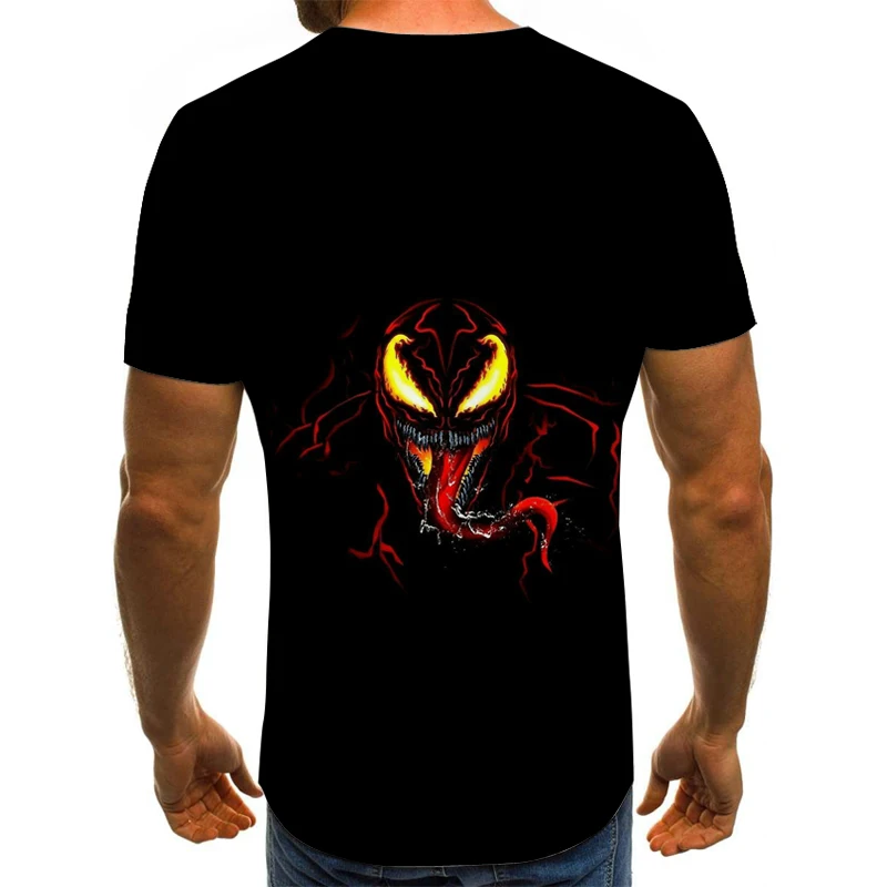 

2021 underwater animal 3d printing T-shirt men's and women's street fashion loose casual T-shirt O-neck short-sleeved T-shirt su