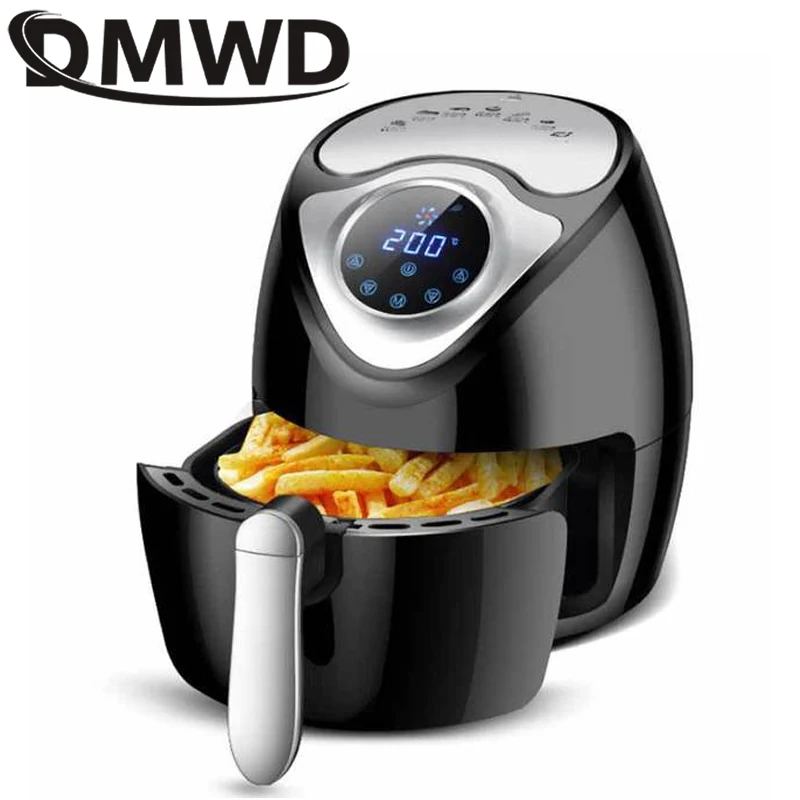 DMWD 110V/220V электрическая фритюрница без масла для картофели фри жарки машина