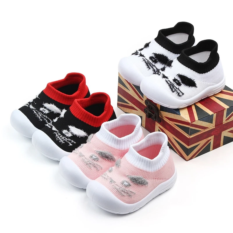 Детская обувь мода 2019 для малышей младенцев девочек мальчиков мультяшный Кот