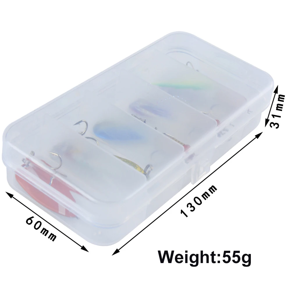 Olta 5 шт./кор. Спиннер рыболовные приманки набор снастей коробки VIB воблеры джиг