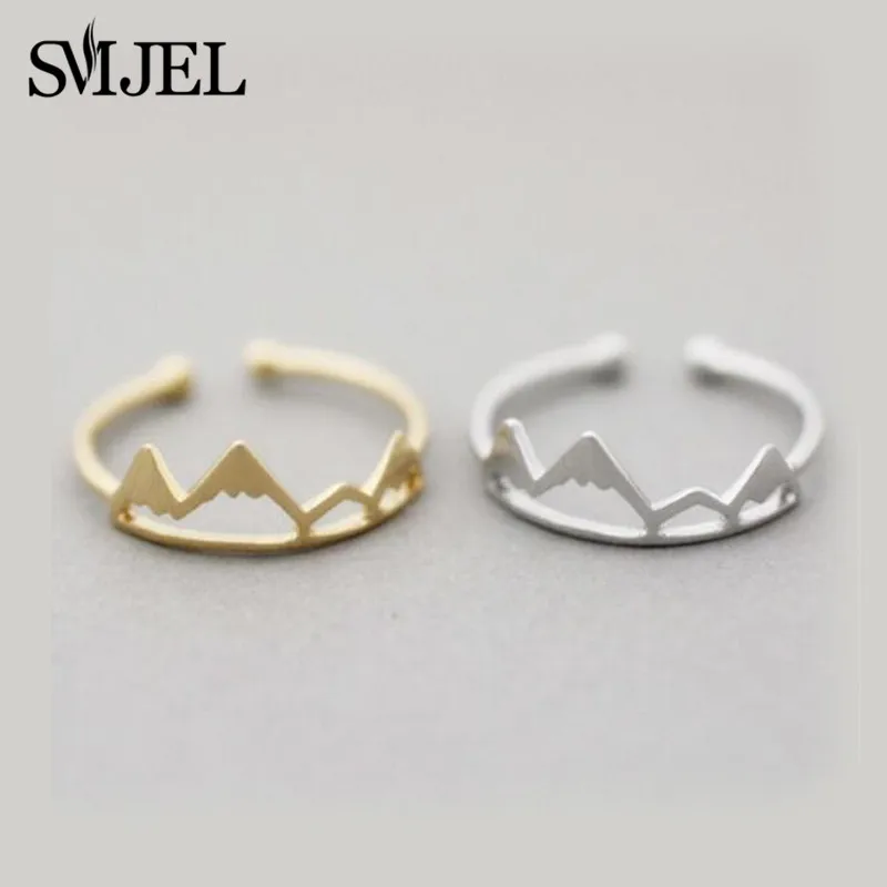 

Кольцо женское SMJEL Снежной Горы, матовое геометрическое, минималистичное