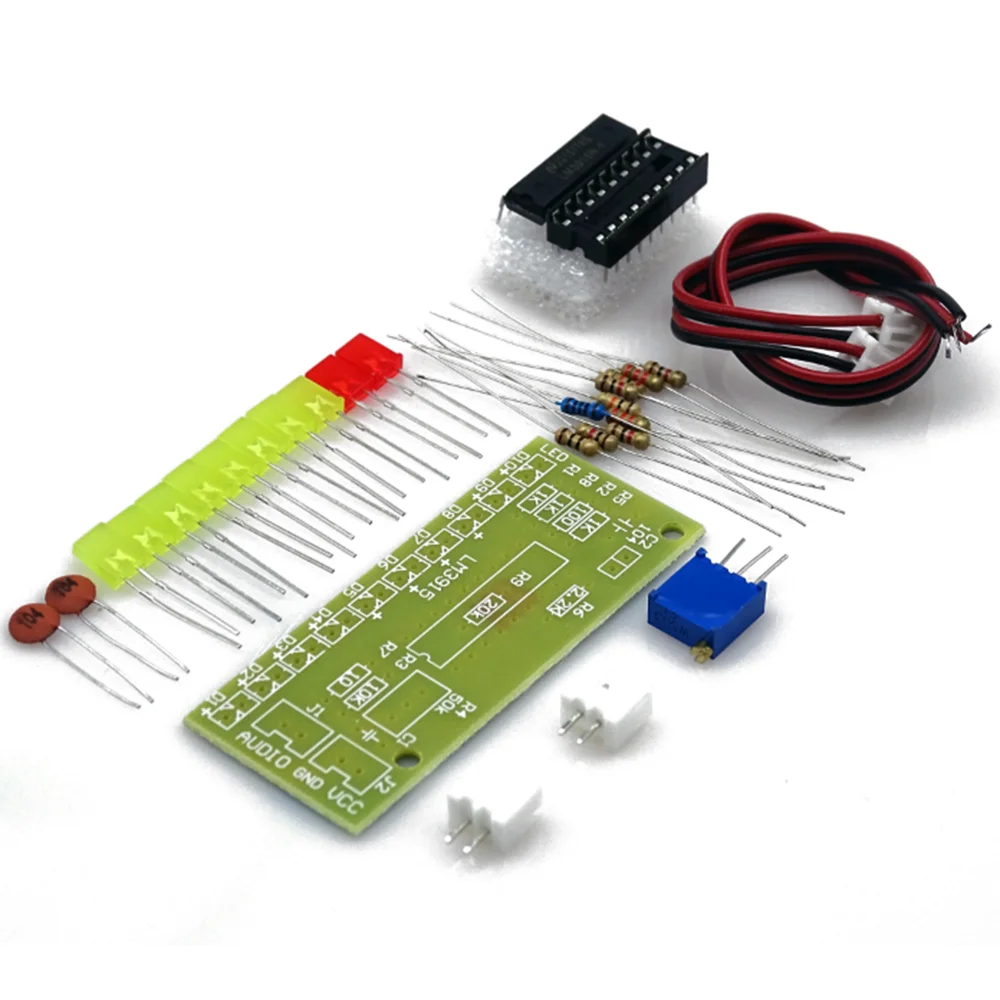 Светодиодный индикатор уровня. Индикатор уровня звука lm3915 diy kit. индикатор на лм3915. набор для сборки индикатора уровня на lm3915. lm3915 аудио diy светодиодный индикатор уровня.