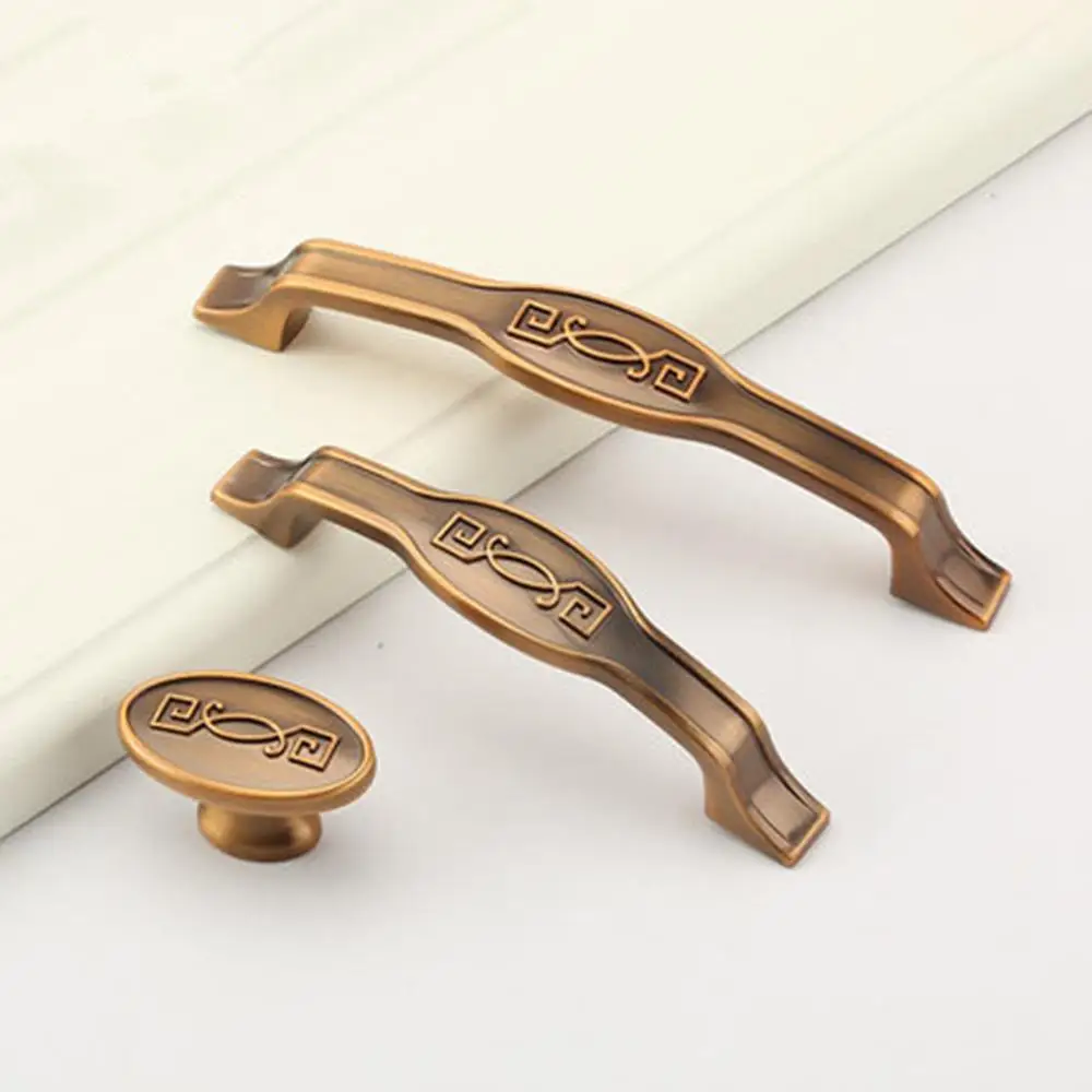 Ручка для двери в скандинавском стиле желтая бронзовая ручка ящика американский