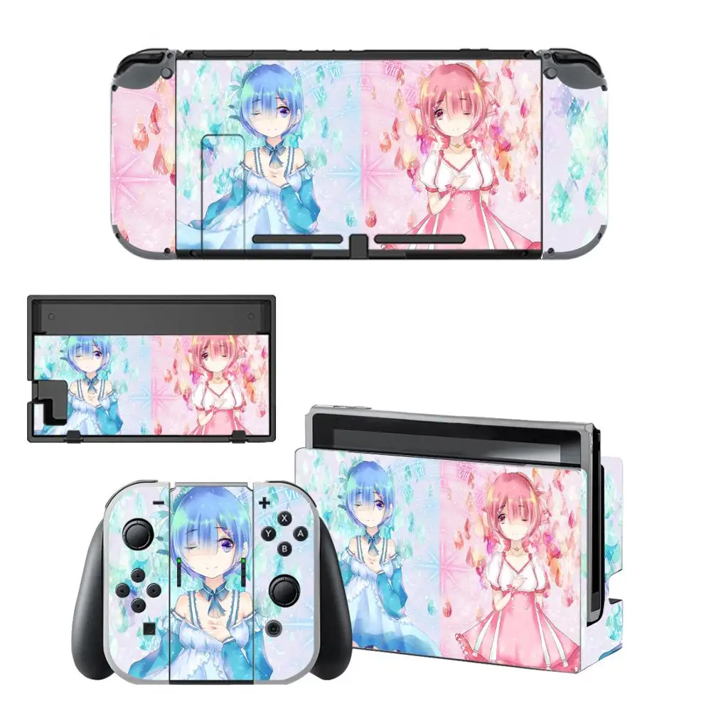 

Re:Life in a different world from zero Skins for Nintendo Switch Skin Sticker for Nintendoswitch console Joy-Con Controller