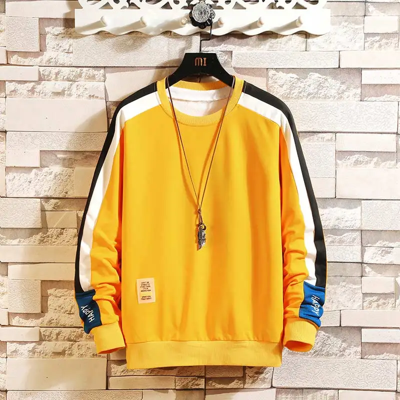 

Stripe Mens Hip Hop Hoodie Sweatshirt Oversize Hoodie Streetwear Male Casual Black White Hooded Pullover Men Streetshirts M-5XL