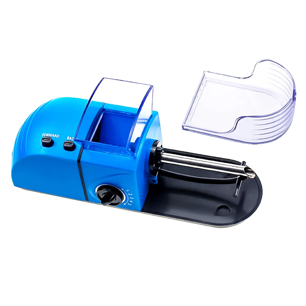 1 шт. электрическая Легкая Автоматическая машинка для скручивания сигарет