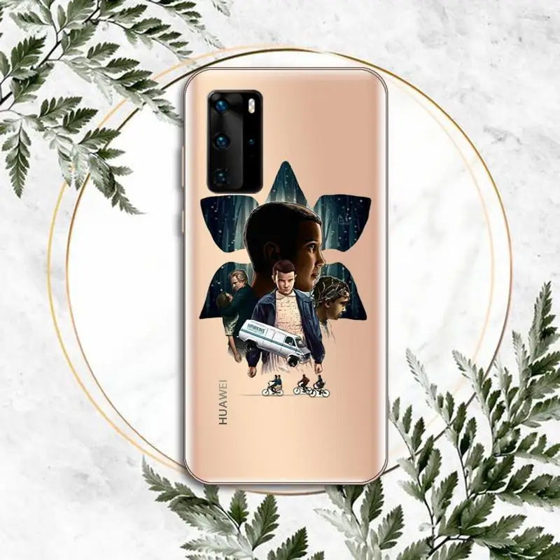 

Stranger Things American TV show Phone Case Transparent for Huawei P honor 8 10i 20 30 40 smart 2019