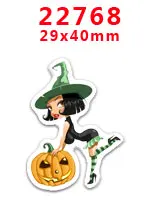 22768 30 шт hollaween характер плоское украшение из смолы PR 22547 - Цвет: 22768