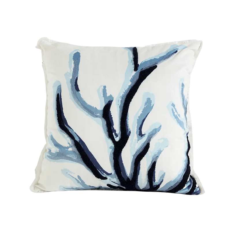 

New Luxury Printing And Embroidered Cushion Covers Pillow Case Home Decorative European Sofa Car Throw Core Pillows Included Not