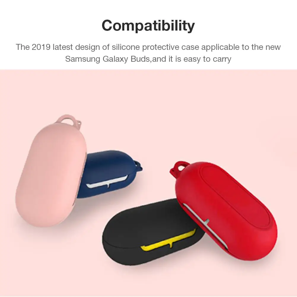Защитный чехол-раскладушка Bluetooth для наушников, чехол для спортивных наушников, силиконовый чехол для Galaxy Buds, спортивные Bluetooth наушники