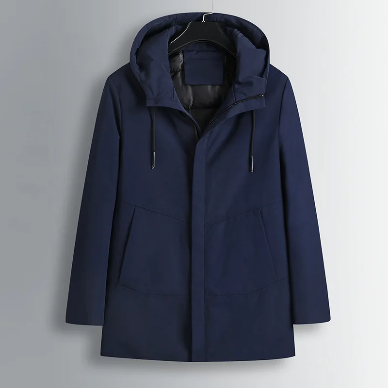 Winter padded jacket men 2020 new high-quality hooded padded jacket coat plus size casual jacket youth fashion men's clothing