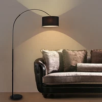 modern nordic creative and simple design led floor lamp light luxury stand lamp for living room bedroom foyer cafe bar study
