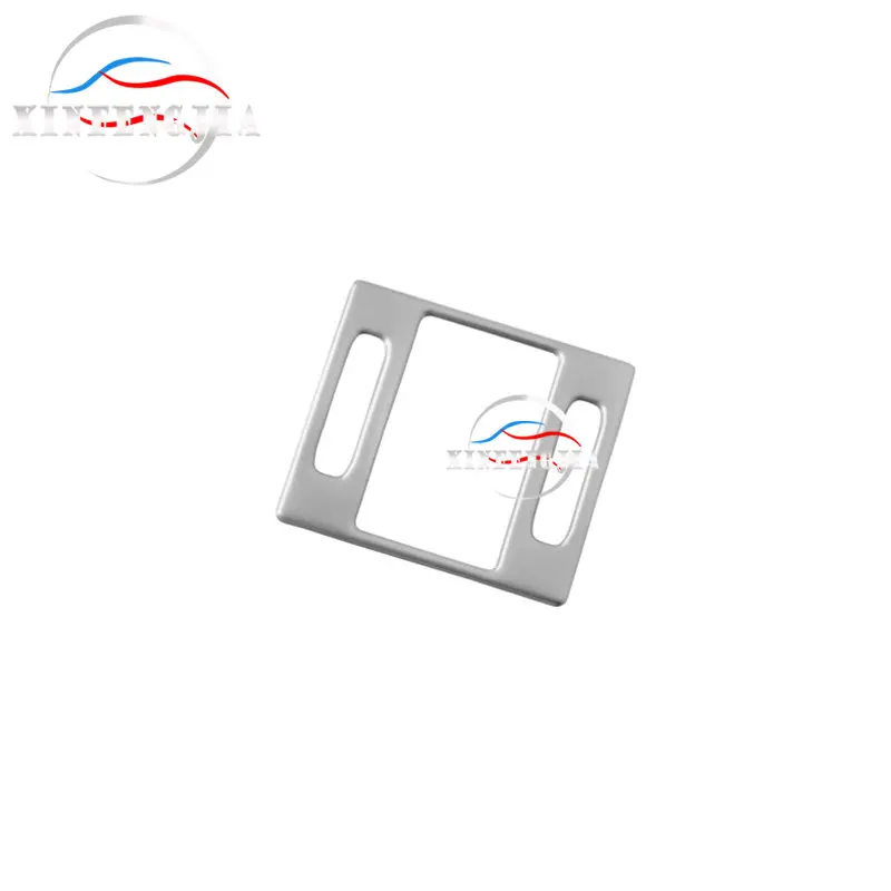 

For Audi A6 C7 12-17 Steel Center Control Security warning Button Panel cover trim