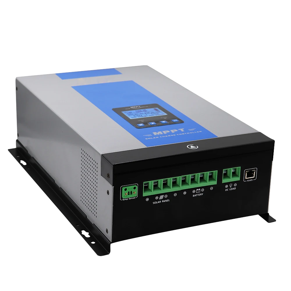 

RS485 и USB порт связи воздушное охлаждение MPPT Солнечный контроллер 100A