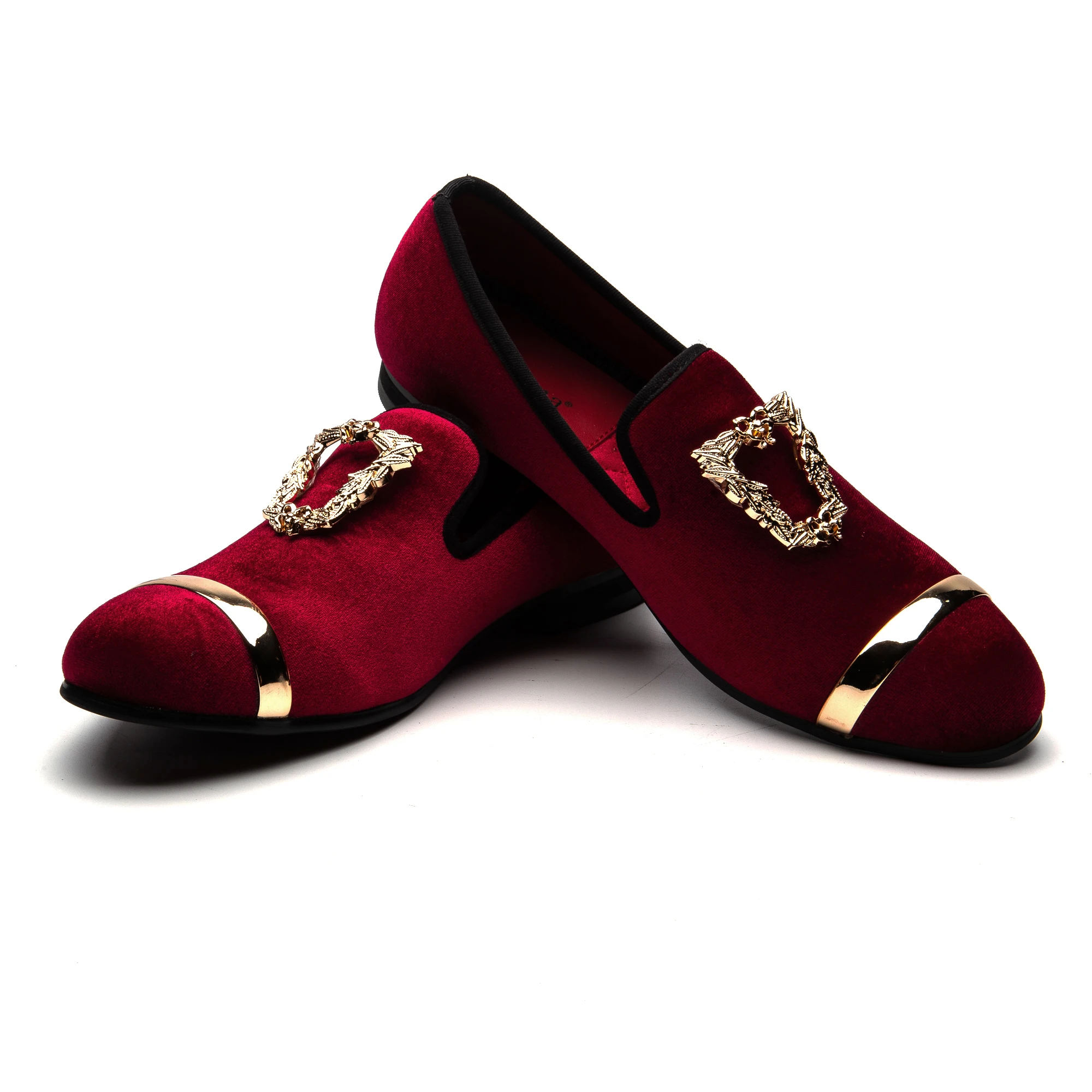 Мужские туфли на плоской подошве MEIJIANA черные туфли-лоферы из эластичной ткани с