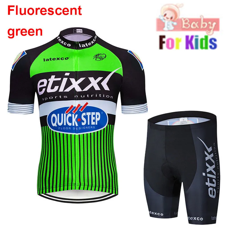 2019ETIXX детская дышащая одежда для велоспорта детские велосипедные Джерси и шорты