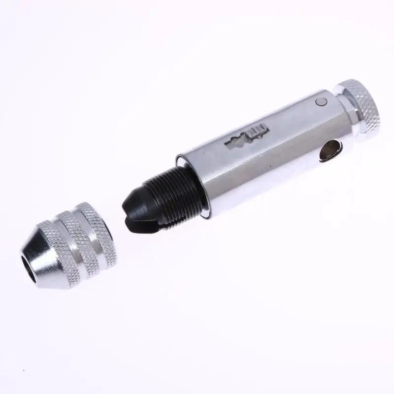 

Adjustable M3-M8 T-Handle Ratchet Tap Wrench Machinist Tool With 5Pcs Screw Thread Plu Metric Plugs Machinist Hand Tools