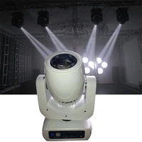 white cover led beam gobo light moving head 150w dmx512 dj lights zoom party light led wash spot stage lighting with lcd display
