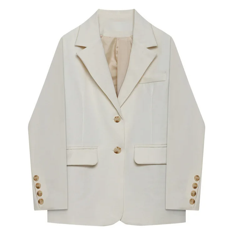 

Fashion Spring Women solid color Blazers and Jackets Work Office Lady Suit Single Breasted Business Female Blazer Coat Talever
