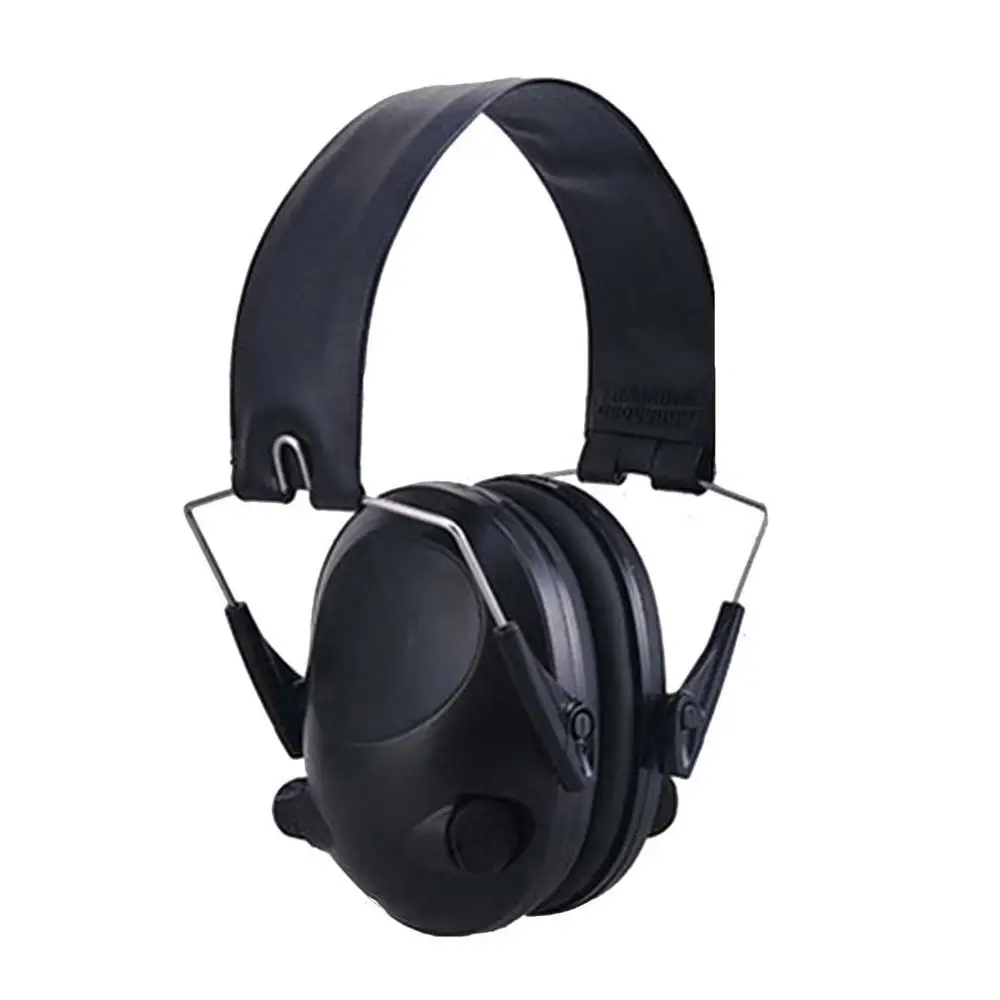 TAC 6s тактическая гарнитура для стрельбы с шумоподавлением, анти-шум, спортивные охотничьи Электронные Наушники для стрельбы - Цвет: Черный