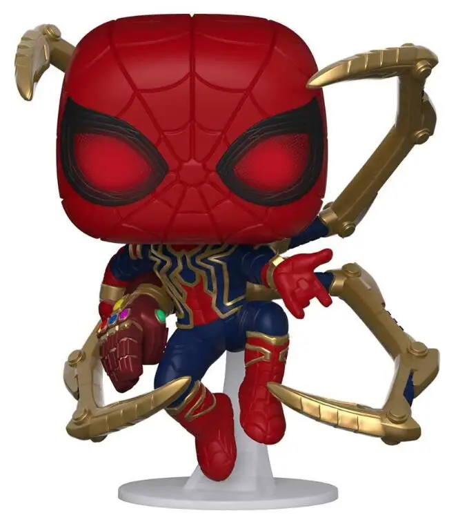 Funko Marvel Мстители Endgame Железный Паук с Nano Gauntlet 574 многоцветный 10 см Виниловая
