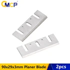 Куги 2 шт. 90x29x3 мм строгального ножа Замена для PL9-90E Электрический строгальный нож Мощность инструмента запасных Запчасти