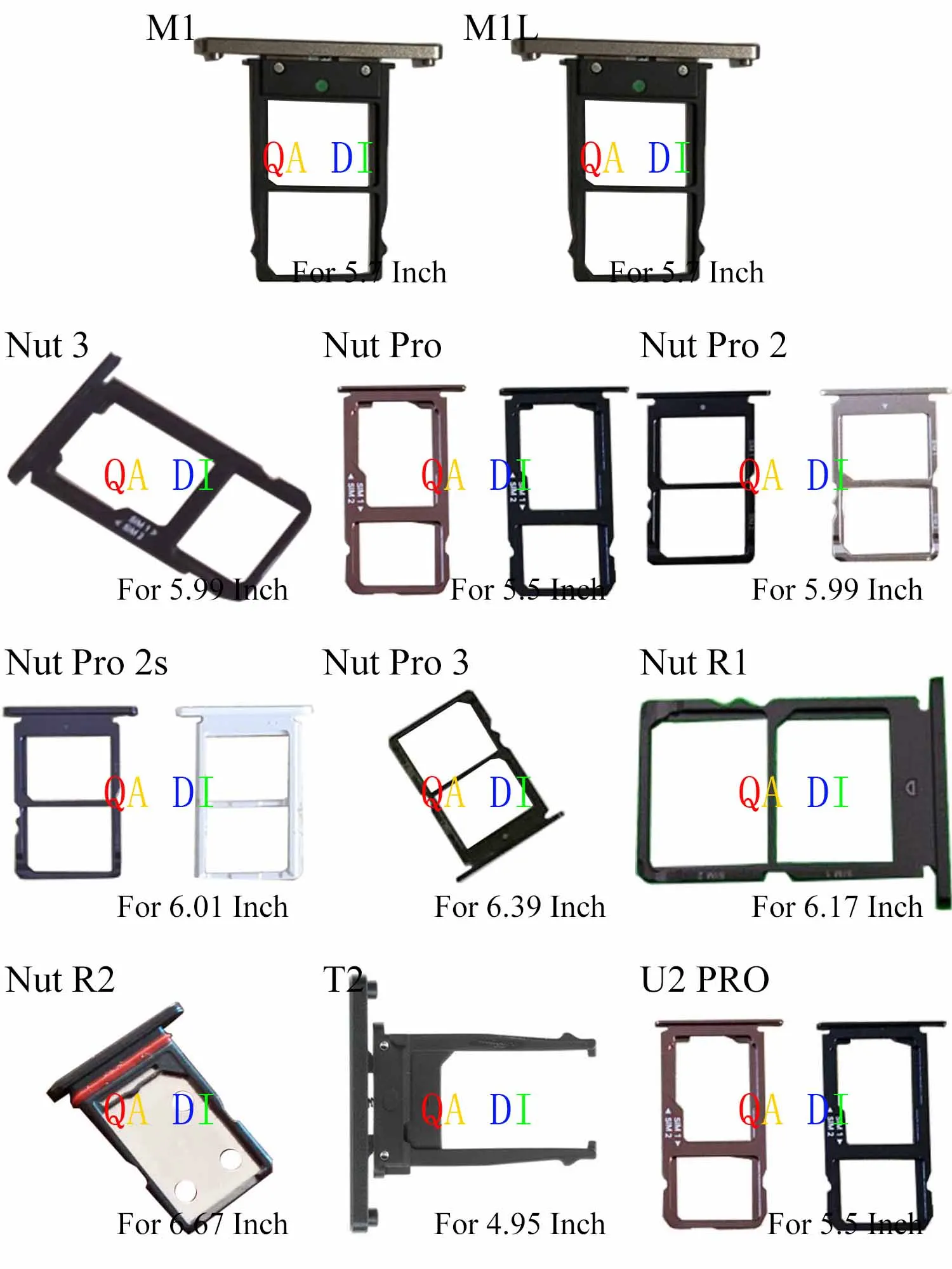 SIM карта для Smartisan M1 M1L Nut 3 Pro 2 s R1 R2 T2 U2 SM901 SM919 U3 OC105 OC106 OD101 OD103 OD105 OS105 OE106 DE106 SM801|Корпусы