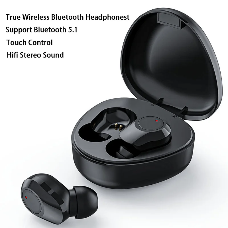 

TWS headset, wireless Bluetooth, intelligent digital display, mini 9D stereo headset, waterproof sports headset