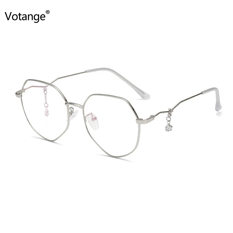 2020 в винтажном стиле голубого цвета ретро светильник очки металлическая оправа