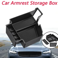 car armrest storage plate box container holder tray for volvo xc90 xc60 s90 v90 2017 2018 2019 2020
