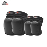 wosawe kids knee protector elbow pad protection scooter ski bicycle moto dirt bike hockey roller skating sports suits guard