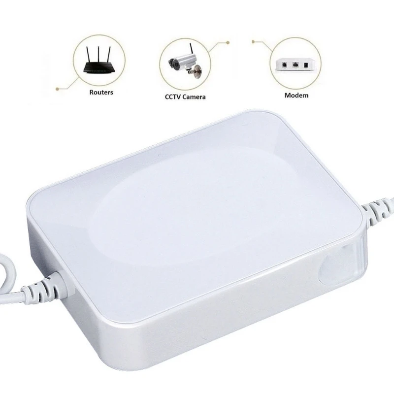 12V 2A 22.2W UPS Uninterrupted Backup Power Supply Mini Battery For Camera Router Electrical Equipment | Электроника