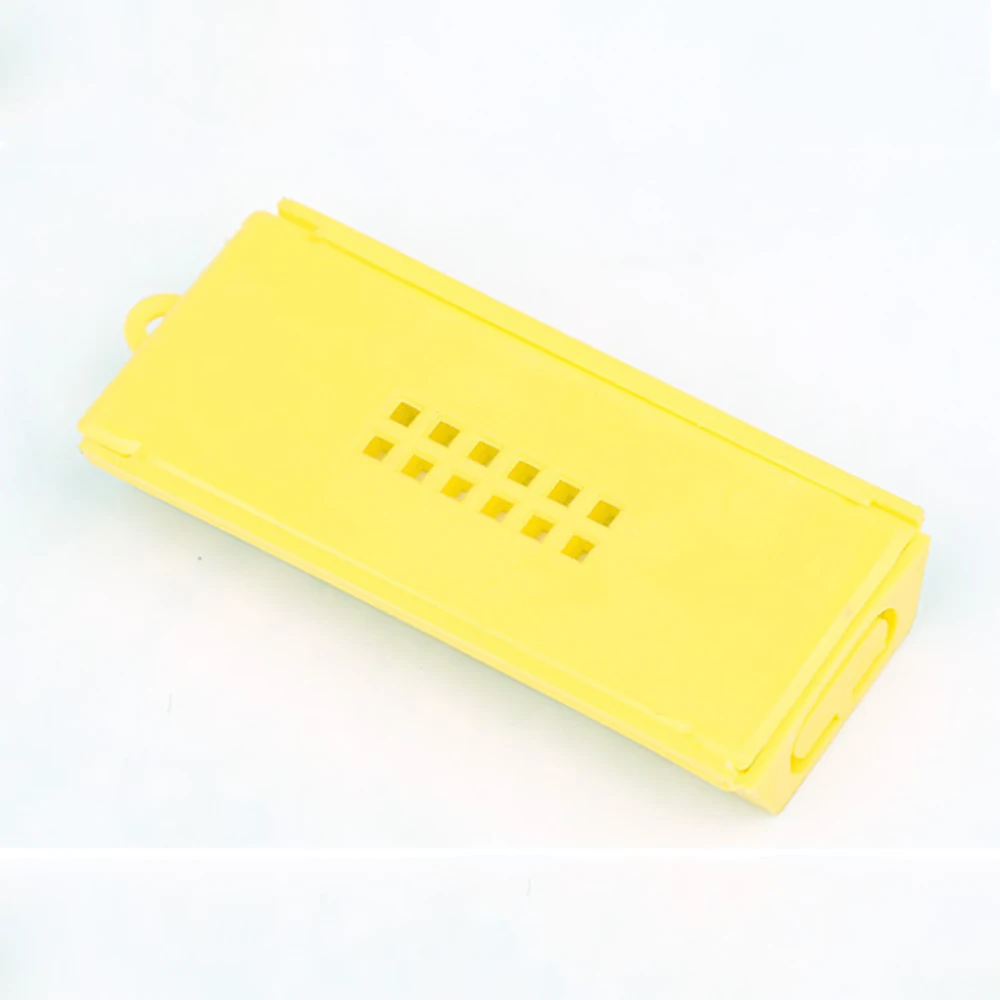Yellow 5 шт. push-pull пчелиная клетка для пчел king queen rearing клетки оборудование для насекомых контроллер улей инструменты для пчеловодства поставщик - Цвет: Yellow
