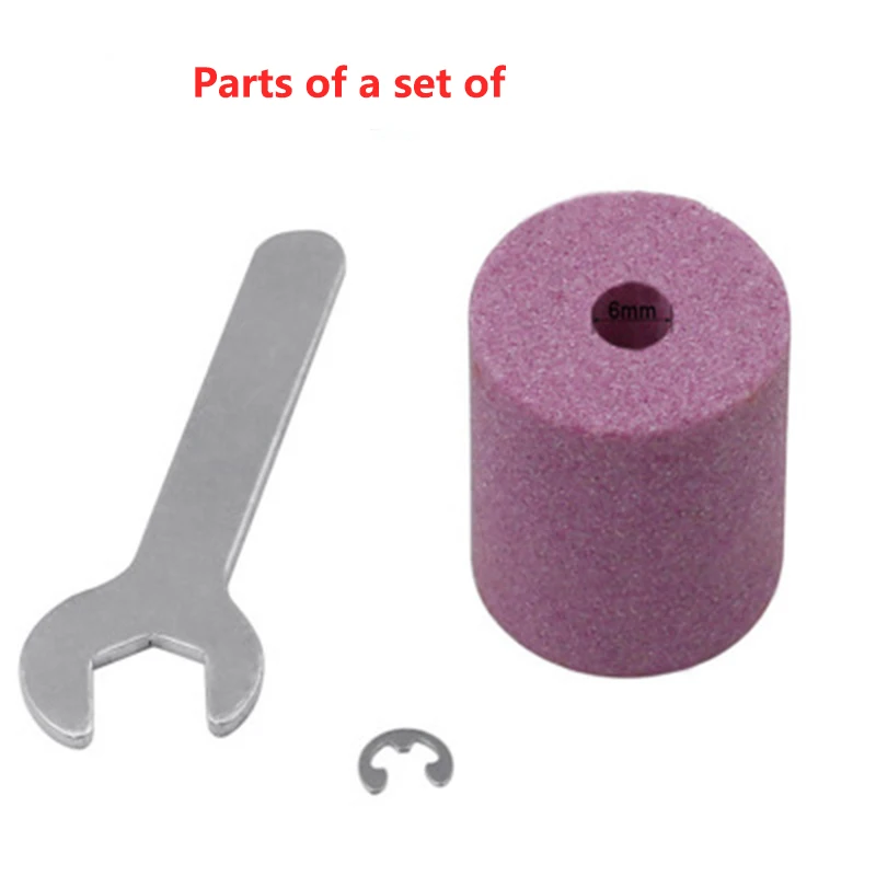 Parts of a set of 2-12,5 мм шлифовальный круг корундовый Точило для головки сверла титановая дрель портативный сверло питание части инструмента - Цвет: Parts of a set of