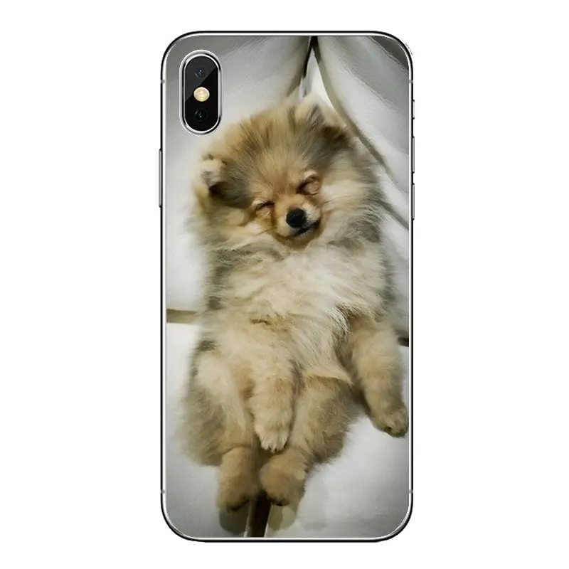 Мягкий прозрачный просвечивающийся чехол Чехлы шпиц собаки для Xiaomi Redmi 4x S2 3S Note 3 4