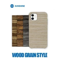 50pcslot sunshine ss 057d w01 w13 backcover sticker wood grain style for sunshine ss 890c cutting machine