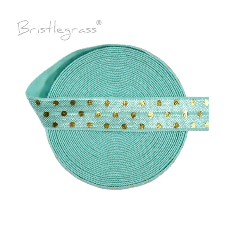 Повязка на голову с принтом в горошек 5 ярдов 5/8 дюйма 15 мм|hair ties|headband hairsatin band |