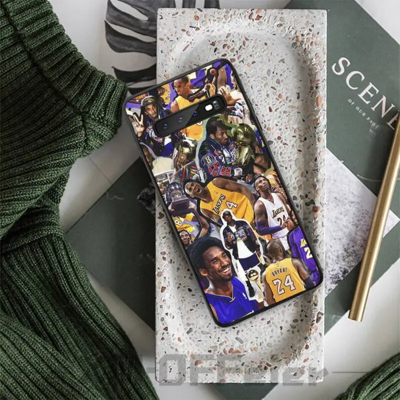 

phone cases for samsung galaxy A51 note10 9 8 A10 A20 A30S A40 A50 A70 A71 cases cover black Mamba King LA